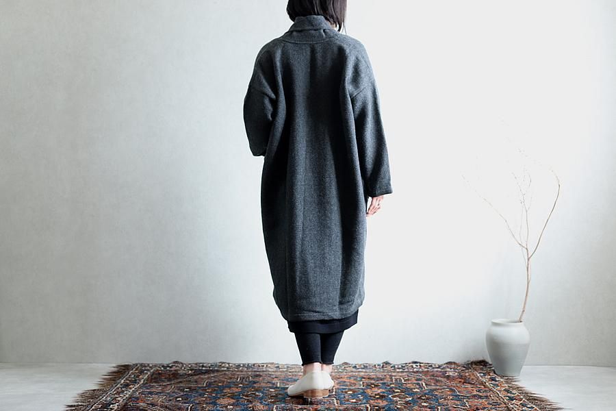 【全商品オープニング価格 特別価格】 evam eva(エヴァム エヴァ) 【2020aw新作】ロングローブ コート ジャケット・アウター