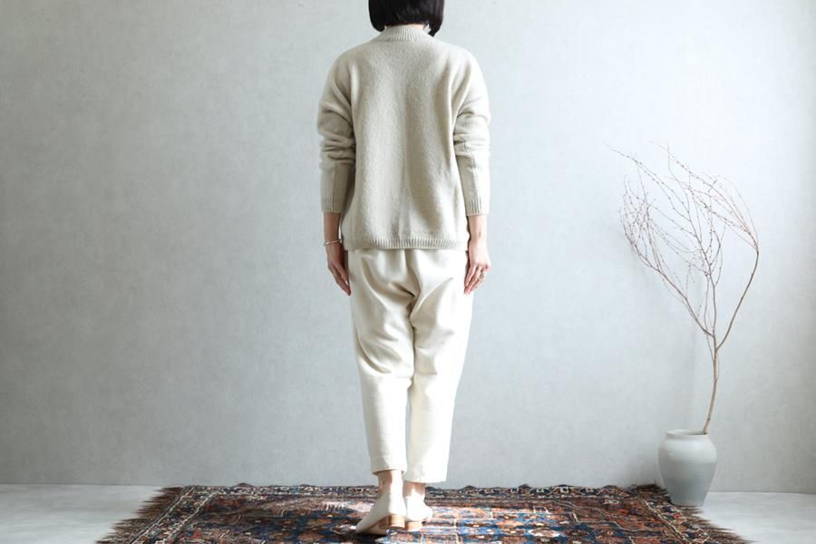 evam eva(エヴァム エヴァ) 【2020aw新作】ソフトカシミヤ プル