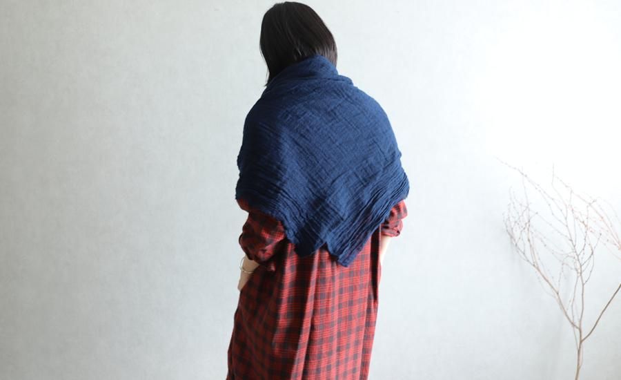 Veritecoeur(ヴェリテクール)【2020AW新作】ウールストール NAVY