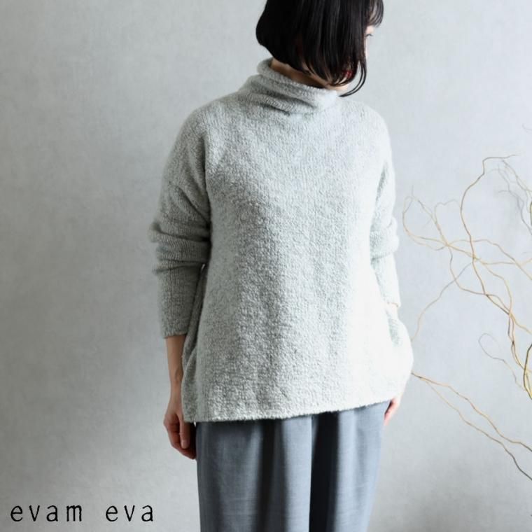 evam eva】 ロウゲージタートルネックニットプルオーバー - www.dgcn.co.jp