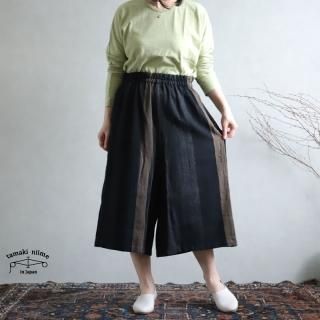 tamaki niime(タマキ ニイメ) 玉木新雌 	sen SHORT cotton100％ senS_04 / オンリーワン セン ショート コットン100％