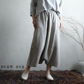 evam eva( ) vie2021ssۥ饤󥰥ͥ 륨ѥ / raising linen sarrouel pants sage(52) V211T919