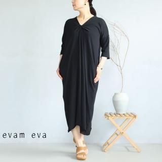 evam eva( )  ĥȥԡ / twist one-piece black (90) E211K115