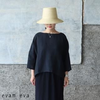 evam eva( ) 2021ssۥͥץ륪С / linen pullover sumi (98) E211T121