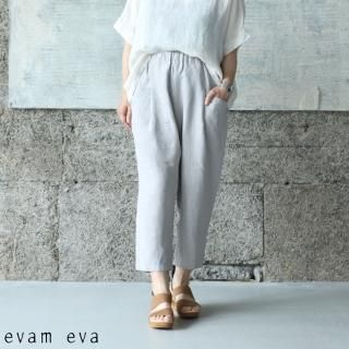 evam eva( ) vie2021ssۥͥѥ / linen pants light gray (82) V211T938