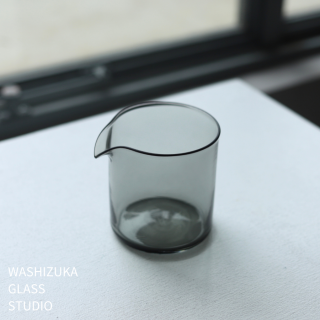 ͵ WASHIZUKA GLASS STUDIO charcoal katakuchi shikaku / Ҹ