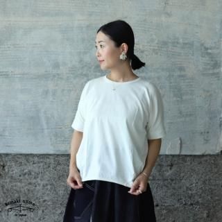 tamaki niime(ޥ ˥) ڿ maru t HALF SLEEVES 2 45 ۥ磻ȷ cotton100% ޥ T Ⱦµ åȥ100