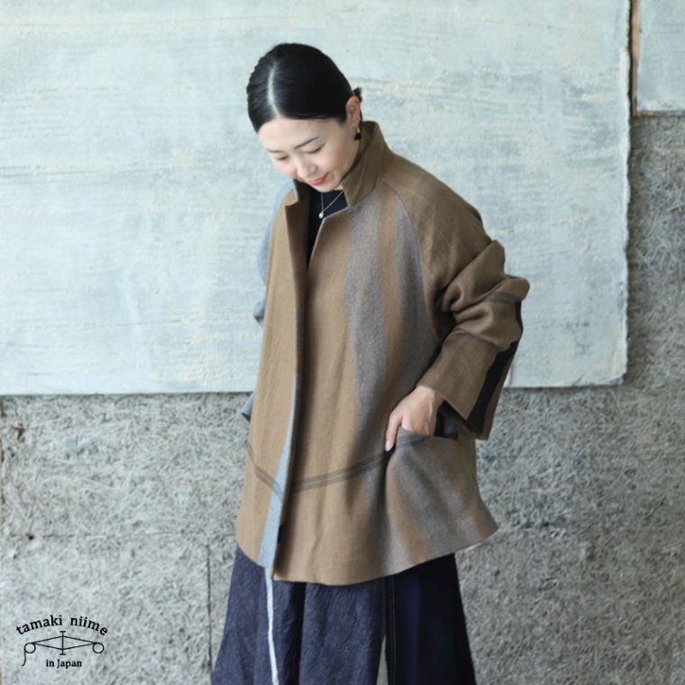 tamaki niime(タマキ ニイメ) 玉木新雌 only one プトン 01 wool70