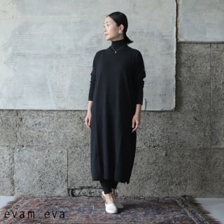 evam eva( ) 2021awۥԡ / wool one-piece charcoal(89) E213K160