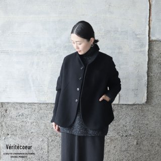 Veritecoeur(ヴェリテクール)【2021AW新作】ウールジャケット BLACK / VC-2339 