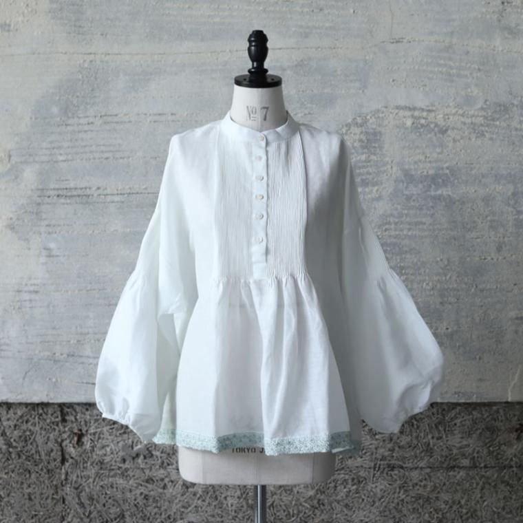 BUNON(ブノン)【2022SS新作】Pintuck Blouse / ピンタックブラウス