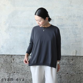 evam eva( ) ϥĥ åȥ˥å / high twist cotton tunic stone gray(86) E221K140