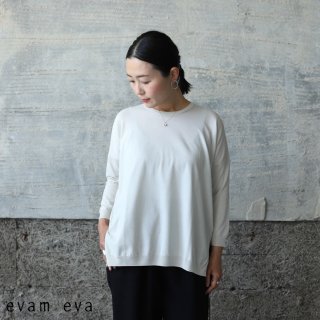 evam eva( ) 2022ss ϥĥ åȥ˥å / high twist cotton tunic ecru(11) E221K140