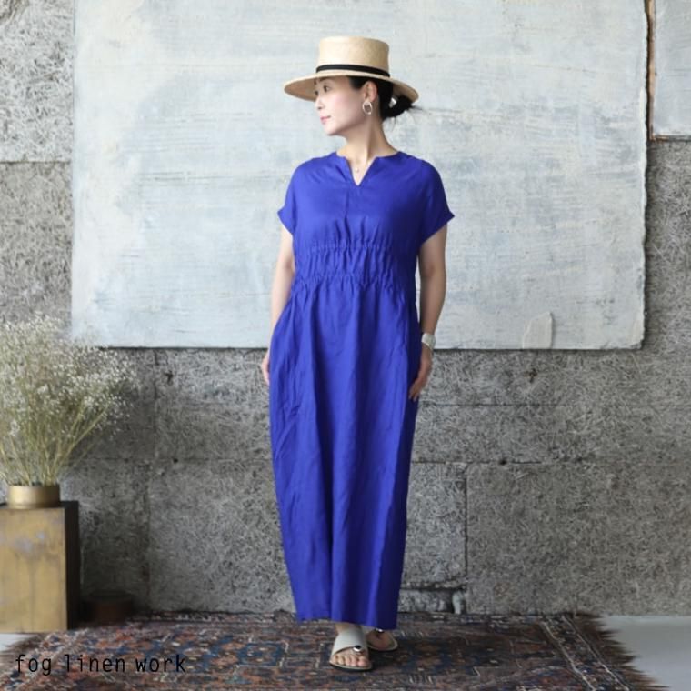 fog linen work ワンピース フォグリネンワークややあり裏地