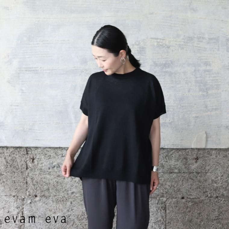 evam eva ヘンプワイドプルオーバー evam eva ヘンプワイドプルオーバー