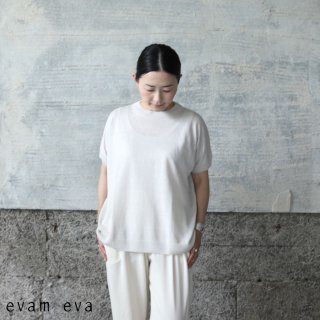 evam eva( ) 2022ss إ ץ륪С / hemp pullover antique white(04) E221K180