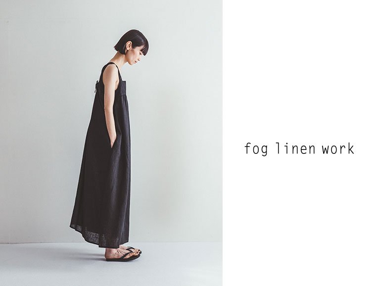 fog linen work(フォグリネンワーク) 【2022ss新作】マギー スリップ 