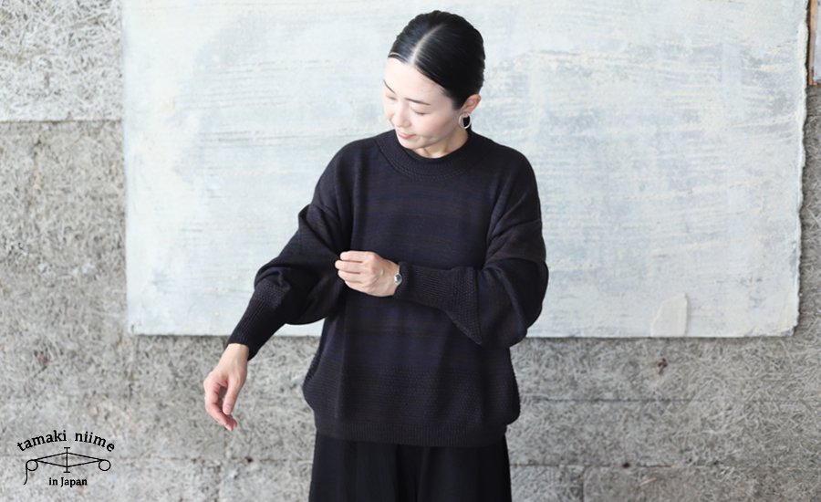 tamaki niime(タマキ ニイメ) 玉木新雌 <br>only one wide pants LONG