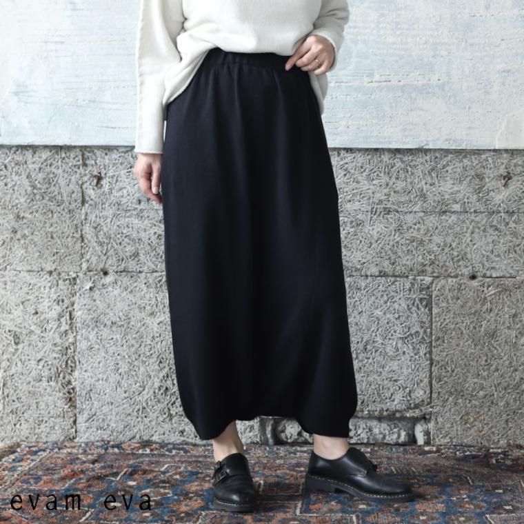 新品タグ未着 evam eva エヴァムエヴァ wool sarrouel pt