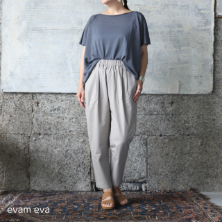 evam eva( ) åȥ å ѥ / cotton tuck pants sage(52) E231T116