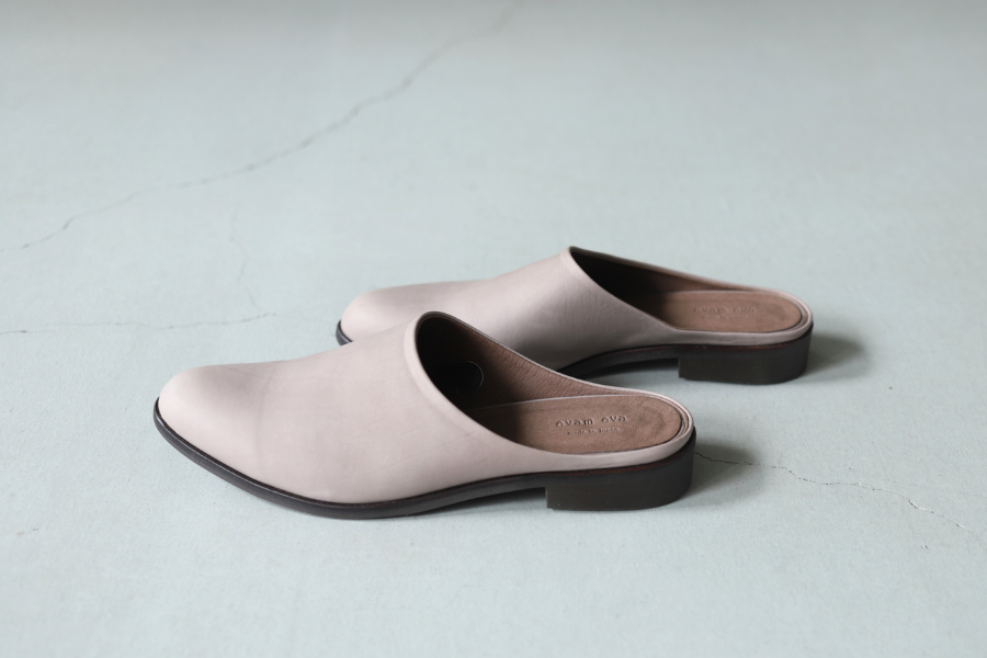 evam eva(エヴァム エヴァ) レザースリッポン サンダル / leather slip-on sandal  36（23.5cm）E231Z071 - lizm