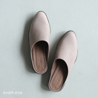 evam eva(エヴァム エヴァ) レザースリッポン サンダル / leather slip-on sandal  36（23.5cm）E231Z071