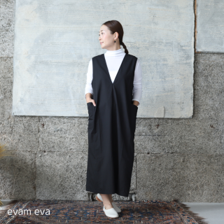 evam eva( ) ꡼֥쥹 ԡ / sleeveless one-piece black(90) E223T055