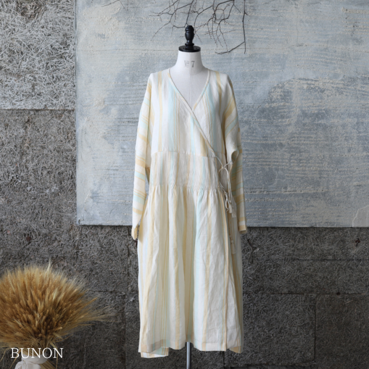 BUNON(ブノン)Plenty Gather Dress / プレンティギャザードレス BUNON(ブノン)Plenty Gather Dress / プレンティギャザードレス
