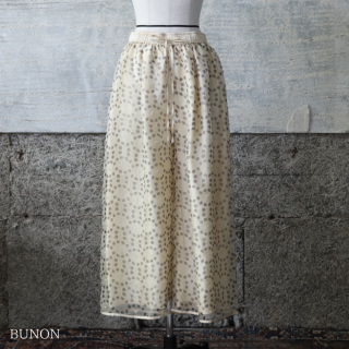 BUNON(֥Υ)Embroidery Layered pants / ֥꡼쥤䡼ɥѥ BN2417