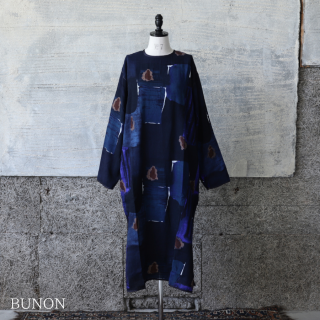 BUNON(֥Υ)Maxi Slit Dress blue/ ޥåȥɥ쥹 ֥롼 BN2465