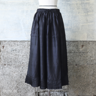 BUNON(֥Υ) Gather Tuck Skirt black / 㥶å BN2302