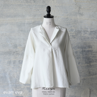evam eva( )  / silk pullover ivory (05) E251T104