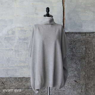 evam eva( )  /wool poncho beige (10) E253K077