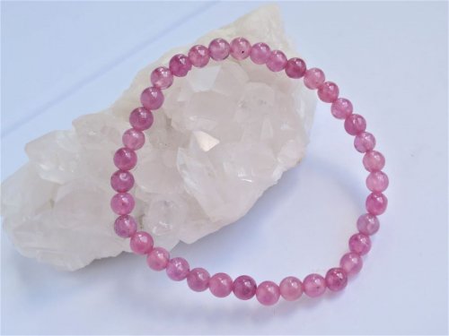 【宝石質の煌めき】 最高級ピンクサファイア /pink sapphireブレスレット