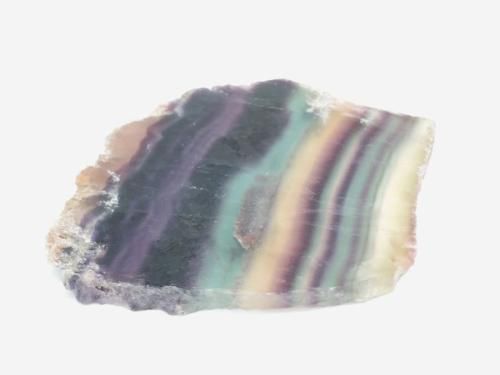 グラデーションカラーが素敵な】 レインボーフローライト スライス