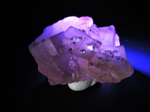 パイライトと水晶の共生】エルハマン イエローフローライト結晶原石