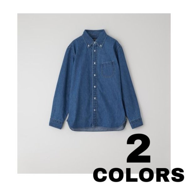 HANDROOM "8oz DENIM BUTTON DOWN SHIRTS" - by Cape Cod Clothing Store