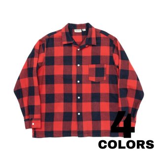<img class='new_mark_img1' src='https://img.shop-pro.jp/img/new/icons61.gif' style='border:none;display:inline;margin:0px;padding:0px;width:auto;' />WORKERSڥ "Flannel Open Collar Shirt"