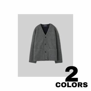 HANDROOM "RIB KNIT CARDIGAN"