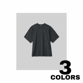 HANDROOM "MERINO WOOL MOCK NECK T SHIRTS"