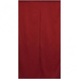 木綿・昔の商人暖簾・長い3巾・渋染め・明治期前後・今井の文字・のれん・地厚 木綿・昔の商人暖簾・長い3巾・渋染め・明治期前後・今井の文字・