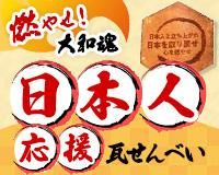 日本人応援せんべい