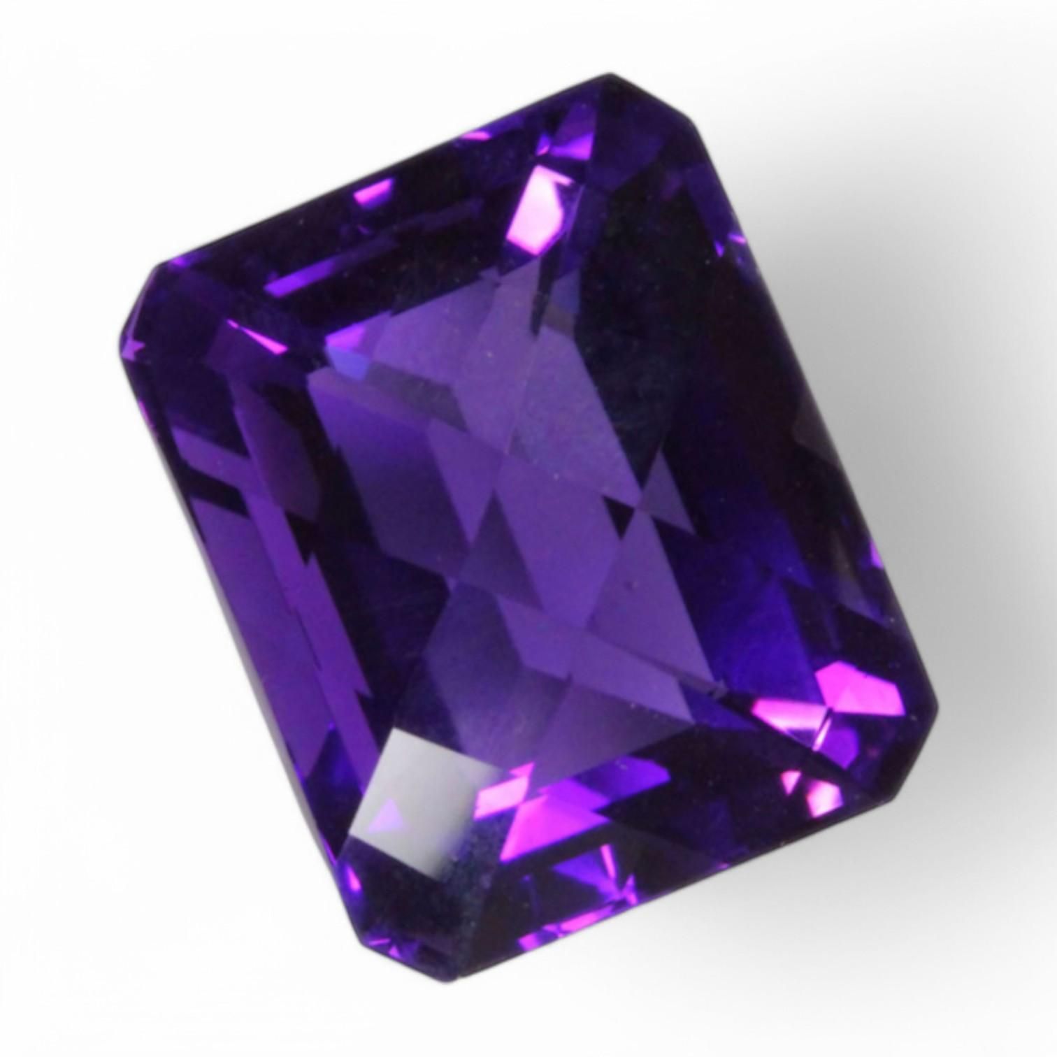 合成アメジスト 40.03ct No90878宝石ルースいしや