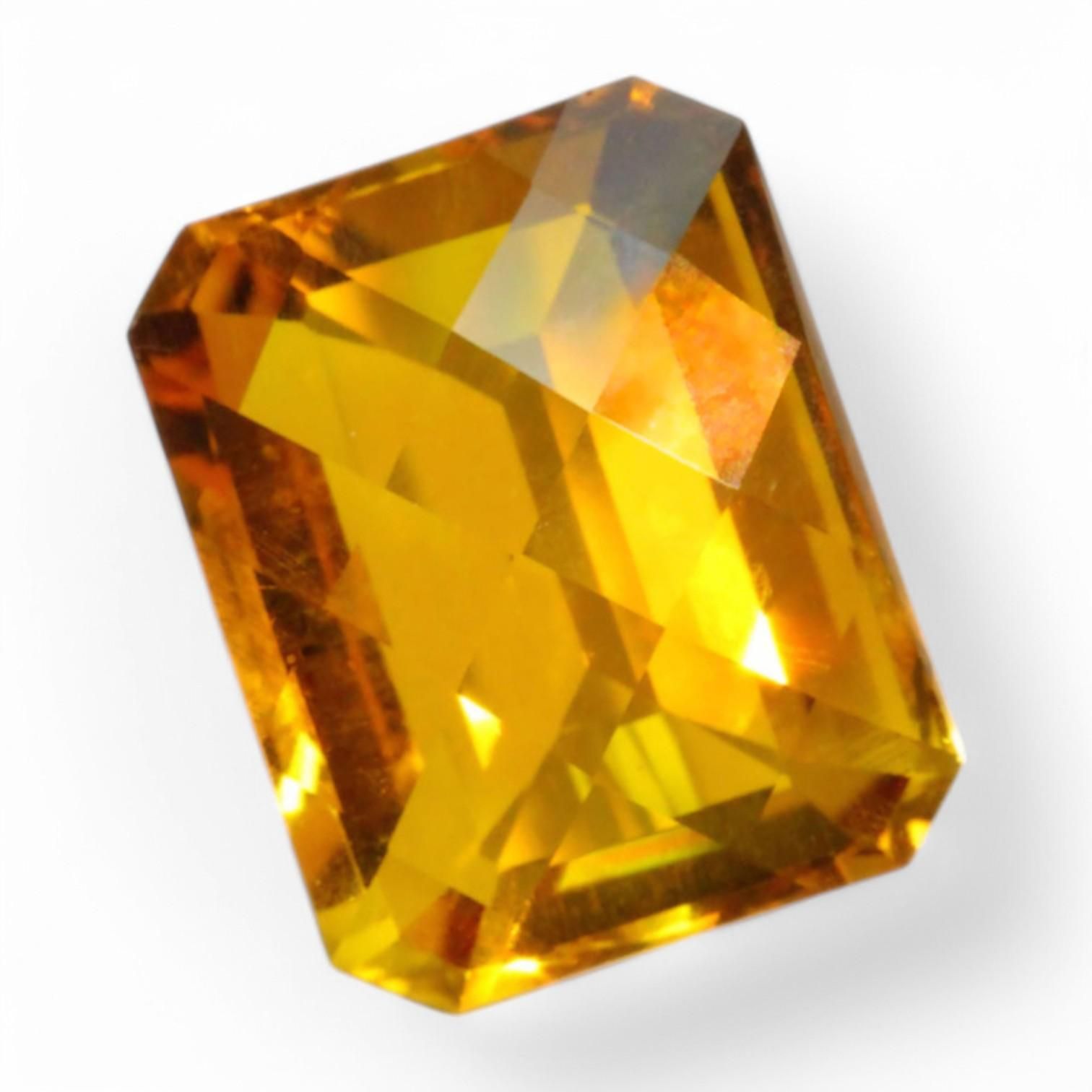 合成シトリン 17.74ct No91032宝石ルースいしや - いしや株式
