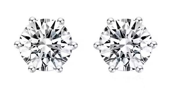 ピアス ラボグロウンダイヤモンド 1.5ct D/VVS1/Ideal/IGI鑑定書付