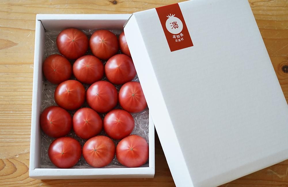 厳選された濱田さんちの高糖度とまと