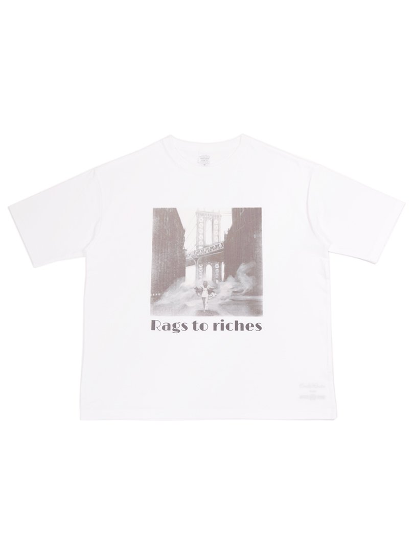 【Cento trenta】<br>Rags to riches Tシャツ
