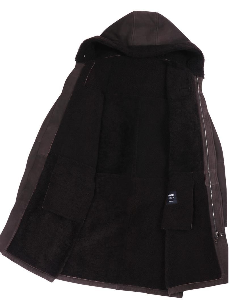 超美品　EMMETY エンメティ　リアルムートンダッフルコート　38 EMMETI EMMETI【エンメティ】ムートンダッフルコート MONTY SP