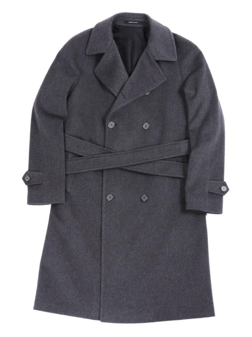 ダナキャラン　ベルテッドコート　イタリア製　ウール　ベルト付　キャメル　サイズS TAGLIATORE 【FINAL SALE】TAGLIATORE【タリアトーレ】バル