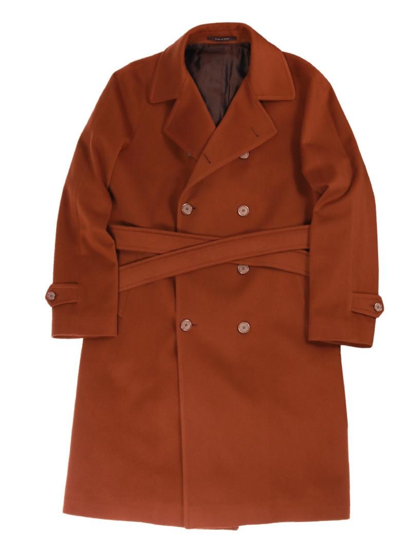 RIPA ウールカシミアライトメルトンベルテッドコート 350001